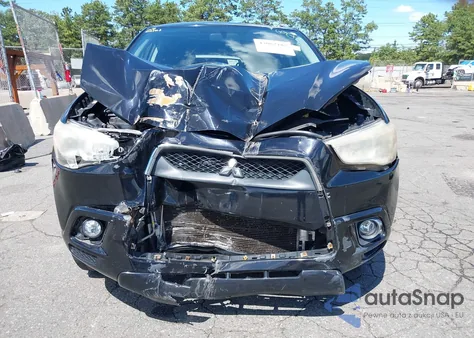 2011 Mitsubishi Outlander Sport Es from USA, damaged, VIN JA4AP3AU7BZ009709